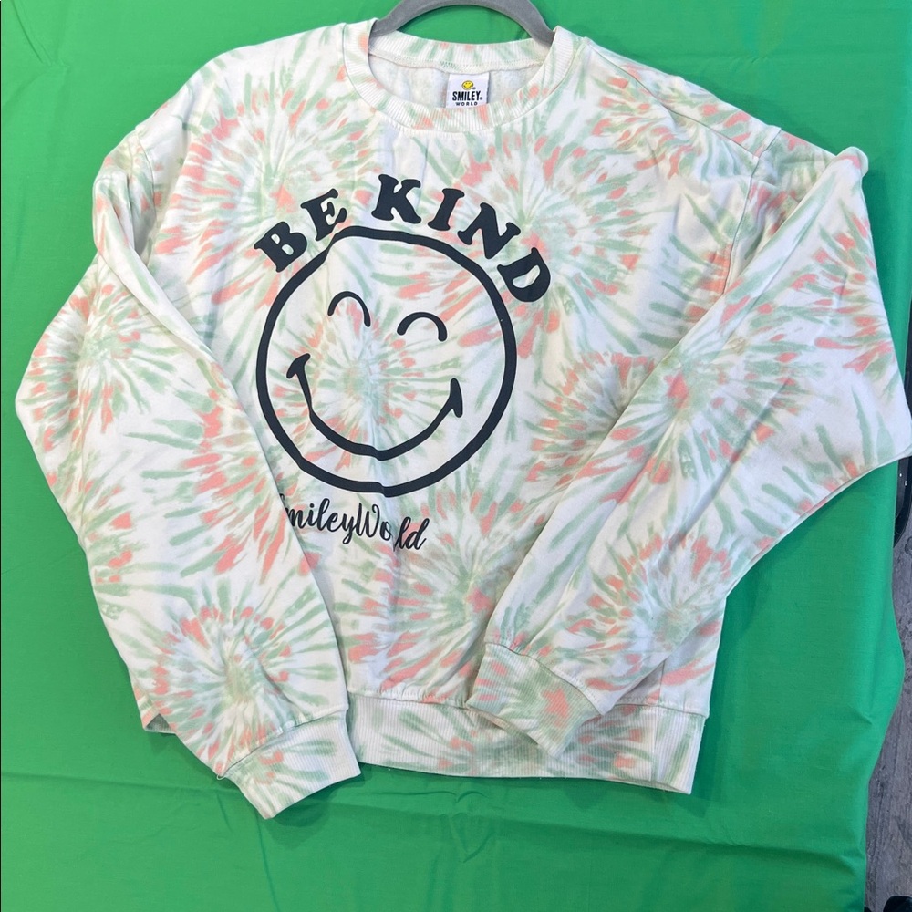 SMILEY brand Tie-Dye SWEATSHIRT & SWEATPANTS